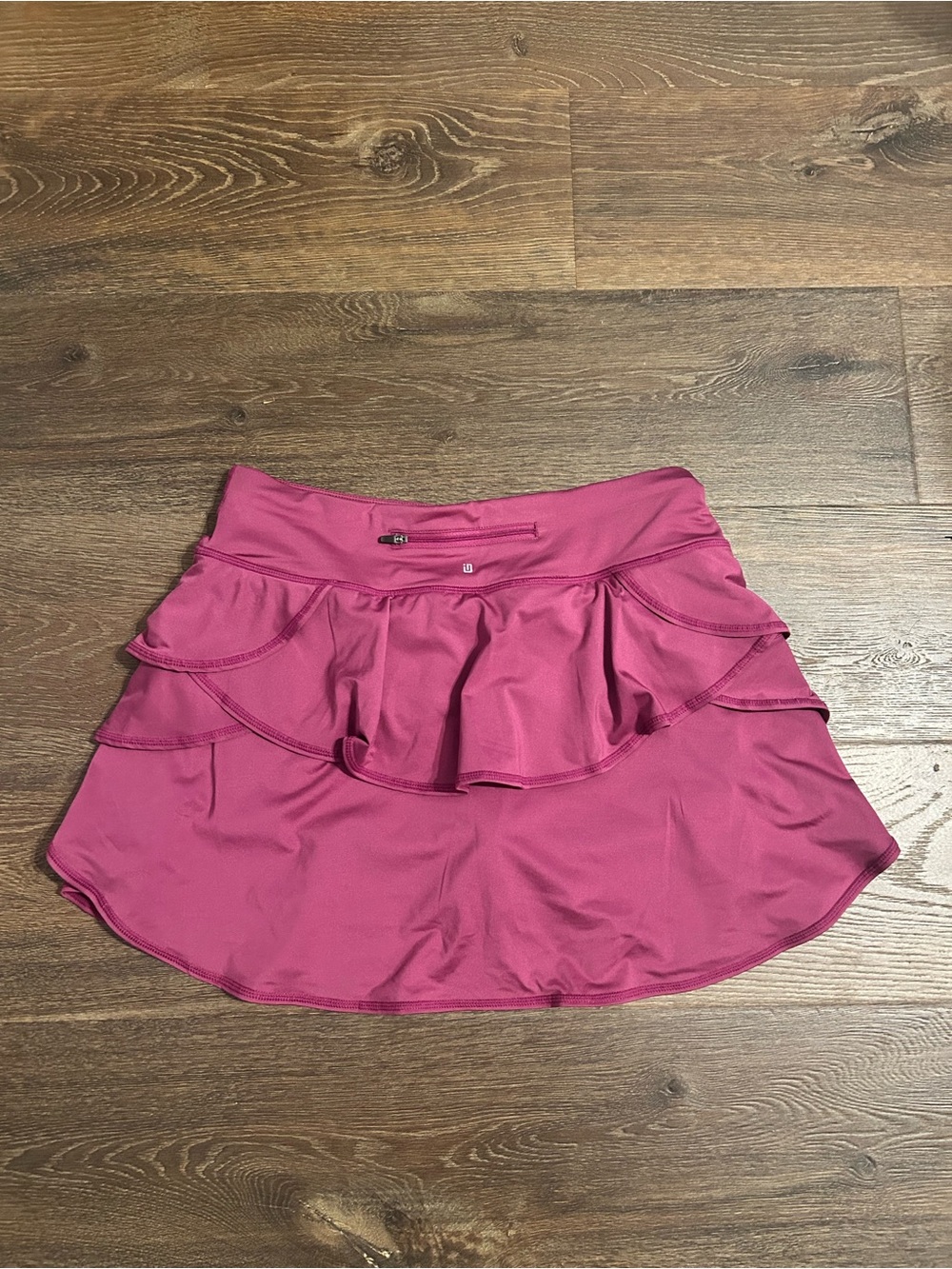 Ideology Magenta Athletic Waistband Top